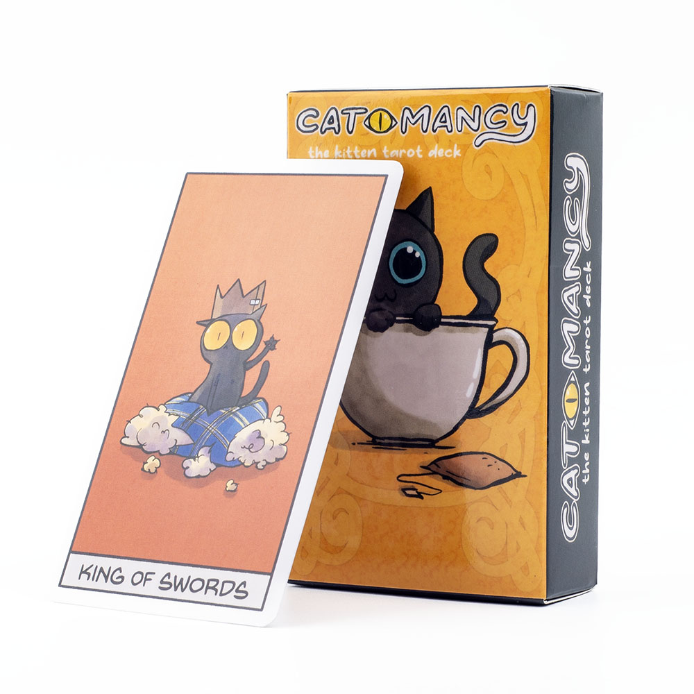 Cat Mancy Kitten Tarot Deck 78 - Board Game Of Life ulasan dan harga